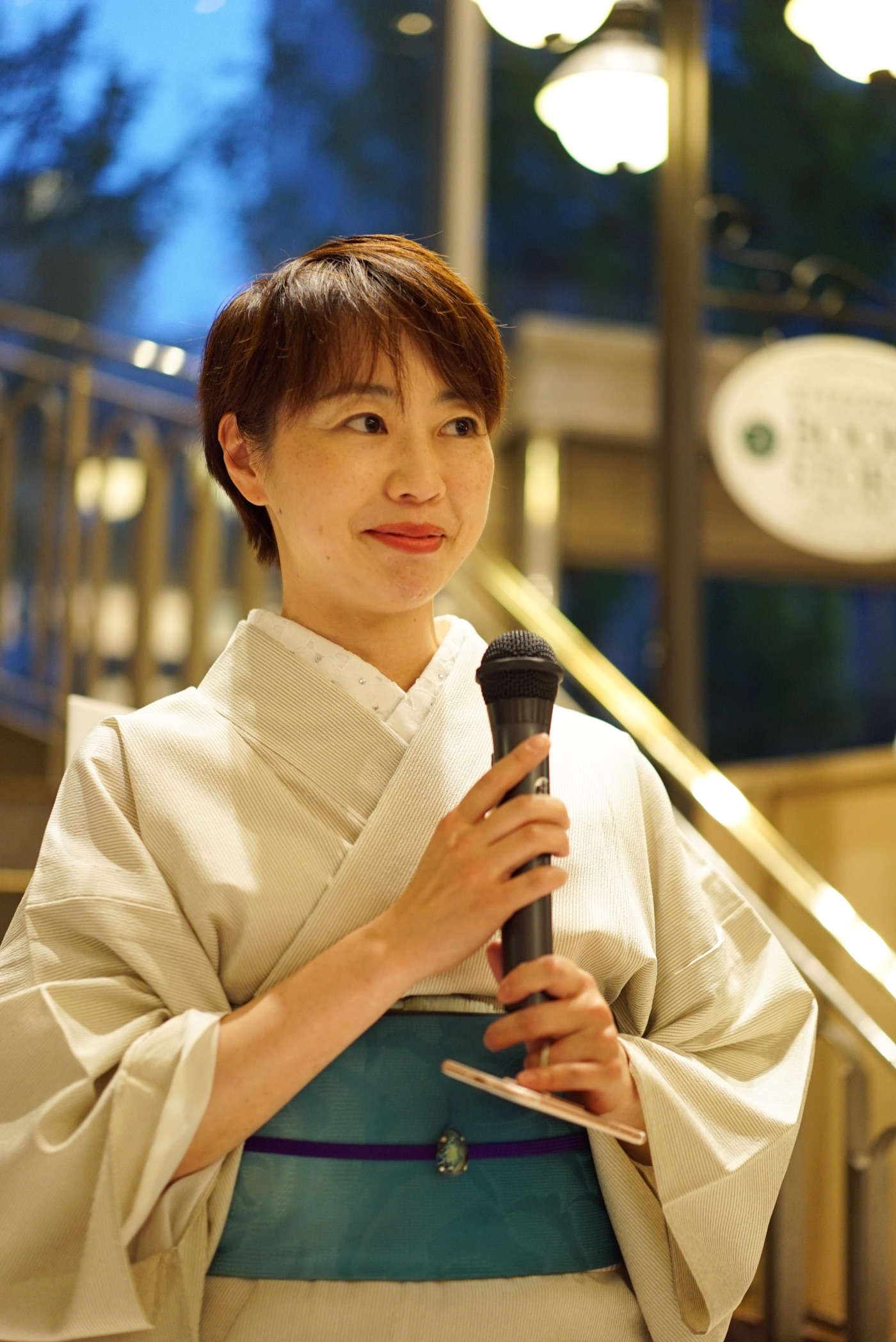 セミナーで語る上杉惠理子